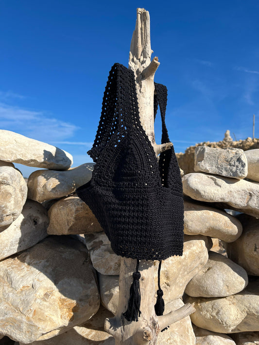 Black Bustier Swimsuit